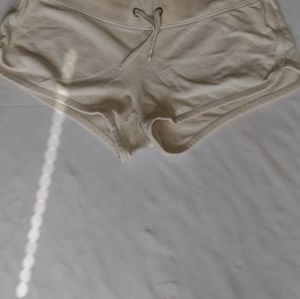 White athletic shorts